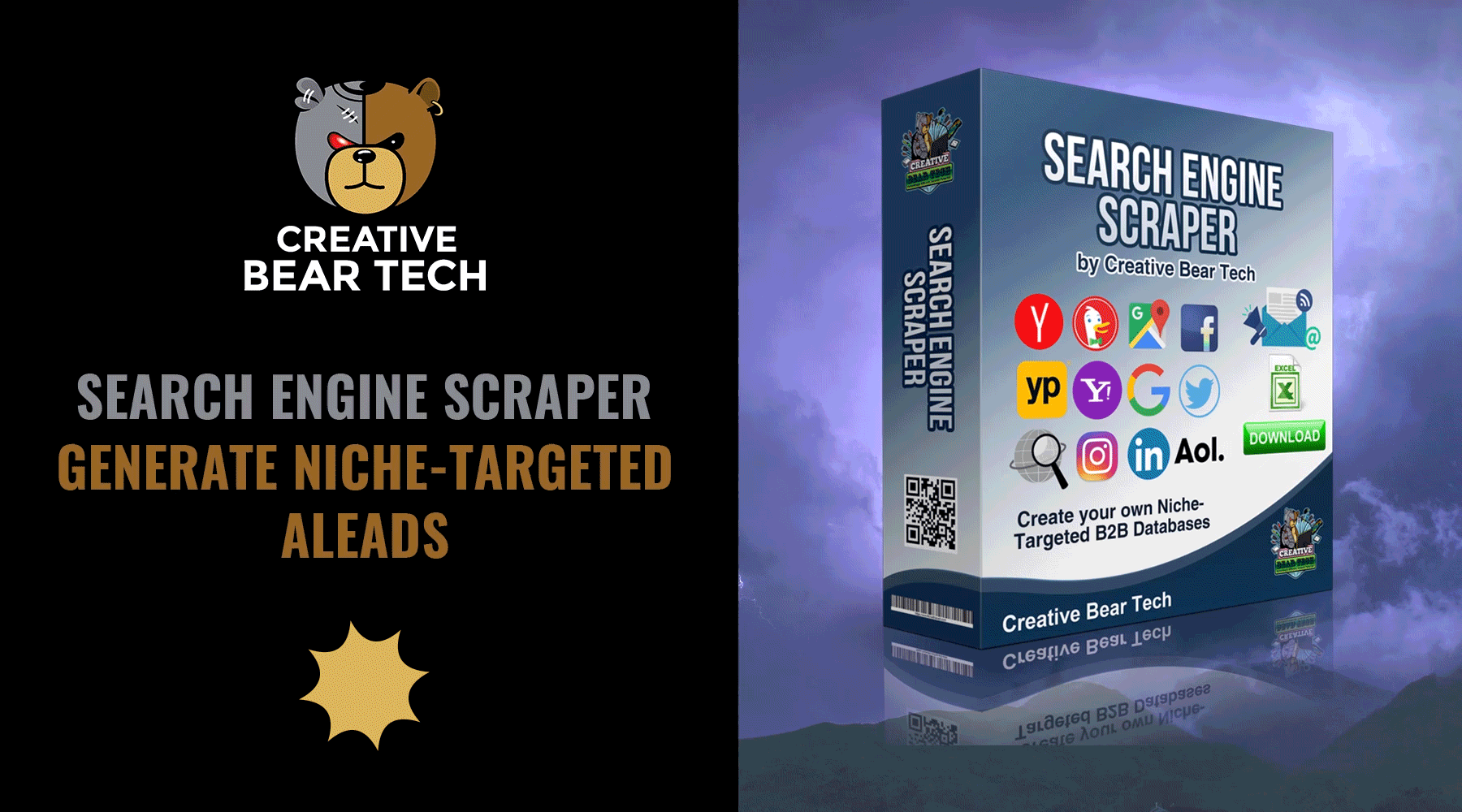 Search Engine Scraper and Email Extractor by Creative Bear Tech